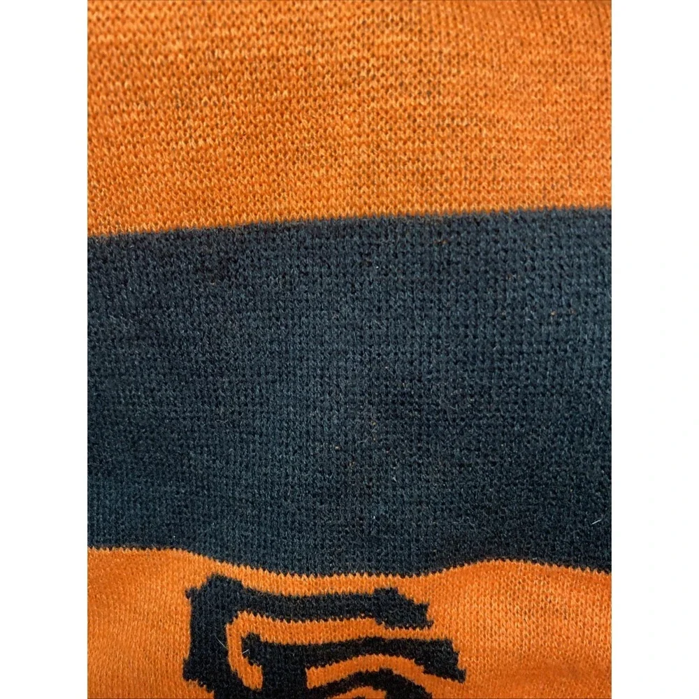 San Francisco Giants Black and Orange Scarf Clean Nice